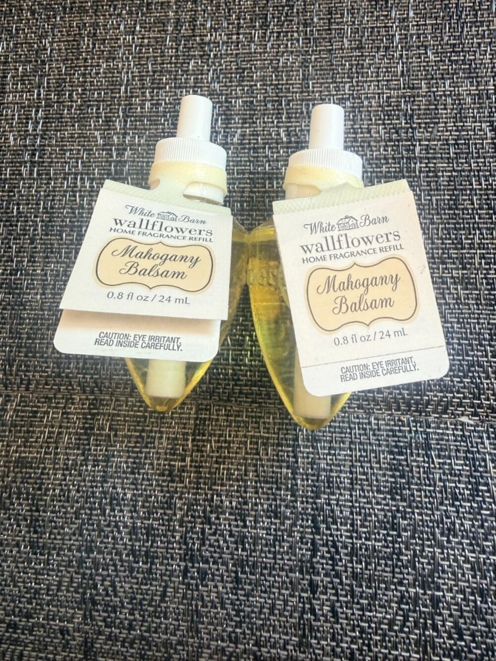 Bath And Body Works Wallflowers Mahogany Balsam 2 pack